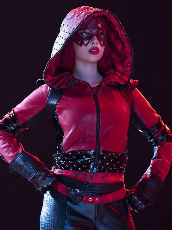 Kylie Cantrall Descendants The Rise Of Red 2024 Studded Leather Jacket - Image 2