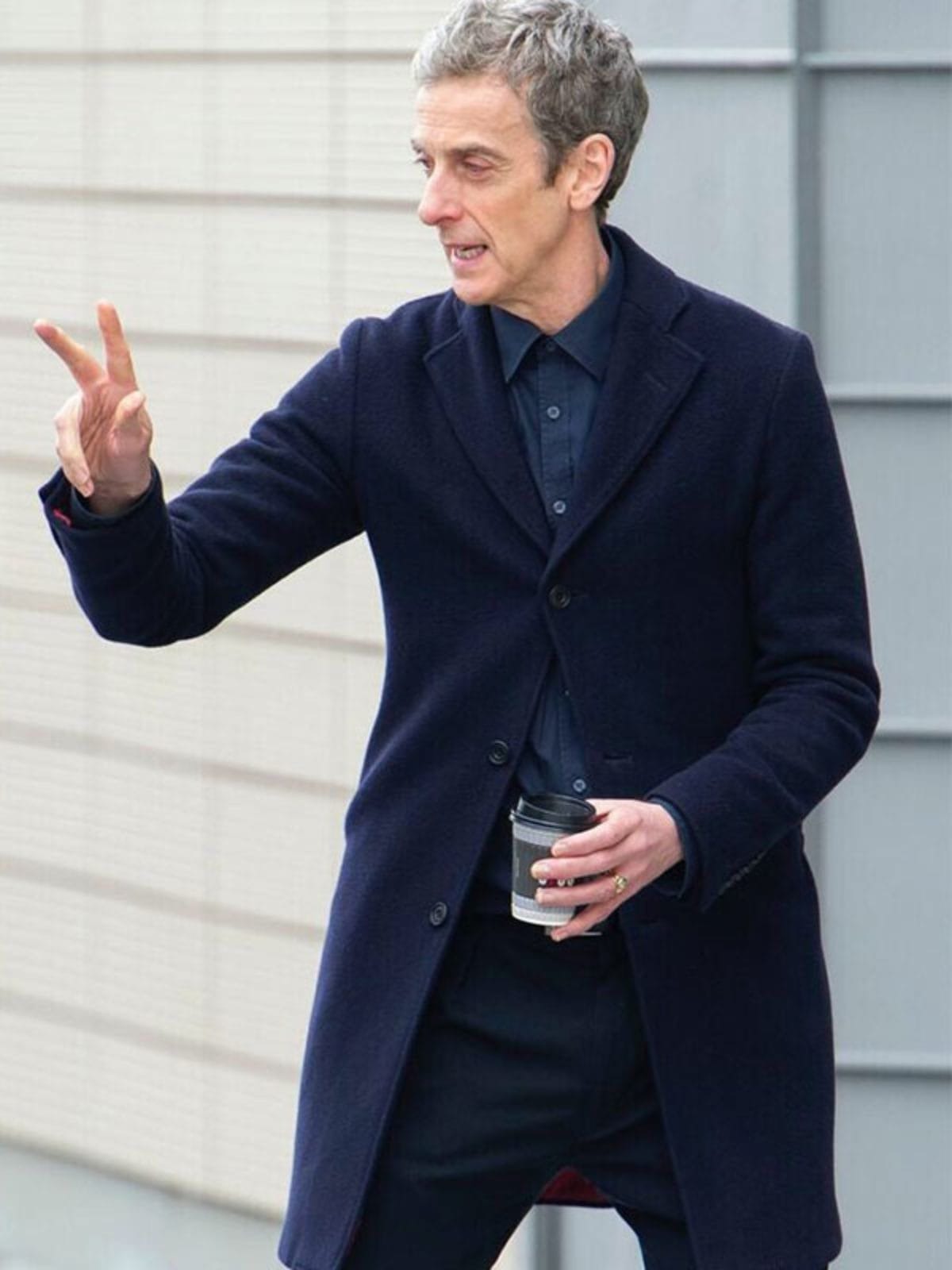Peter Capaldia Doctor Who Coat