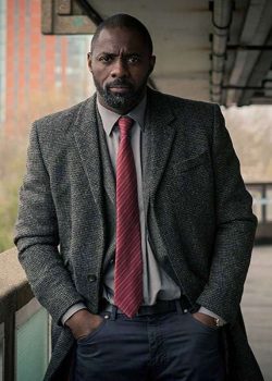 Idris Elba Luther Wool Coat
