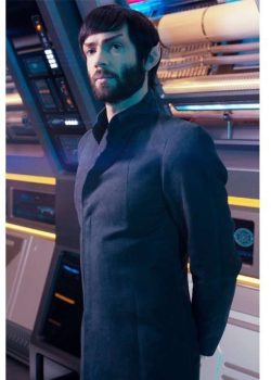 Ethan Peck Star Trek Discovery Spock Coat