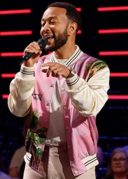 John Legend The Voice 2024 Bomber Jacket