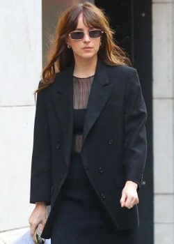 Dakota Johnson Materialists Black Blazer