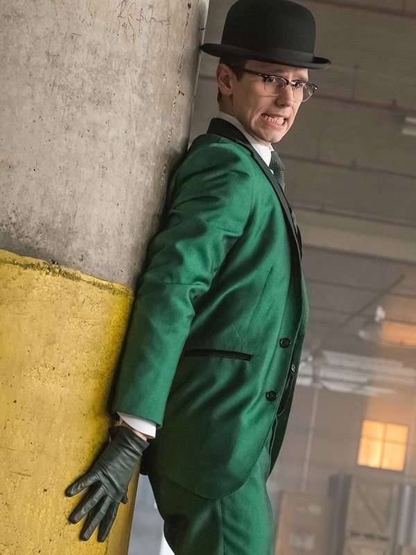 Cory Michael Smith Gotham Green Blazer Suit - Image 3