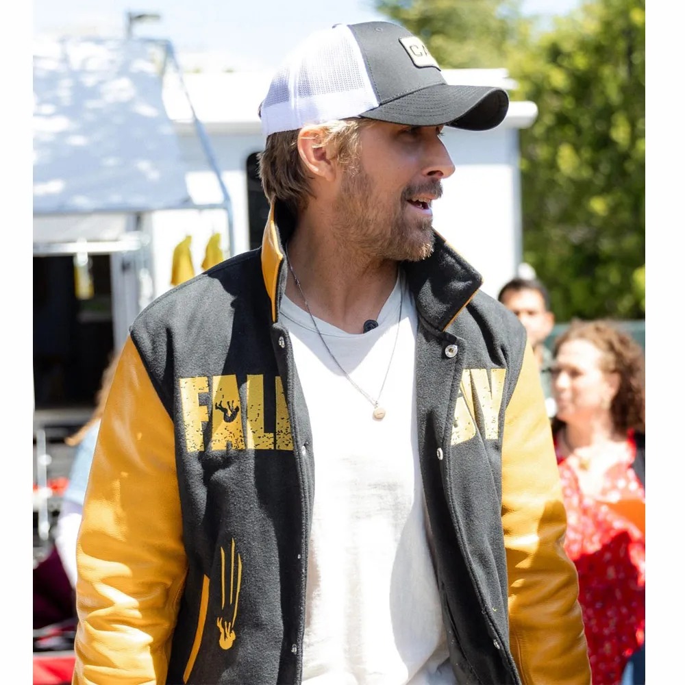 Ryan Gosling The Fall Guy Black and Yellow Jacket