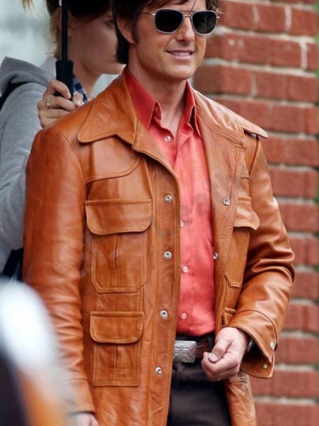 American Made Tom Cruise Leather Jacket
