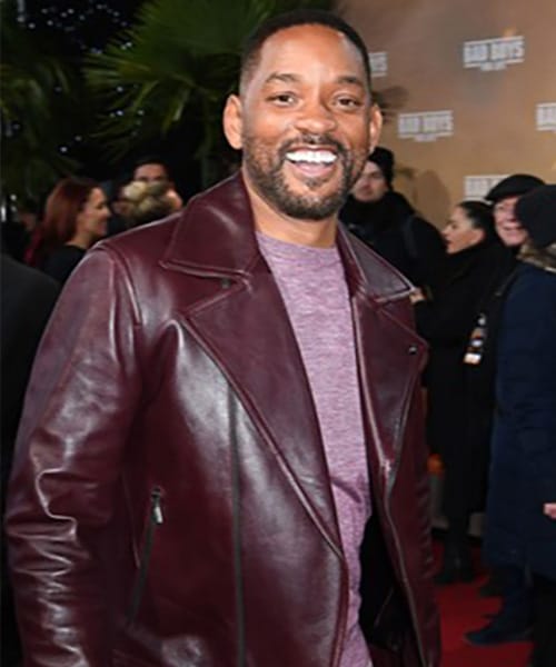 Will Smith Bad Boys Premiere Leather Jacket - Image 2
