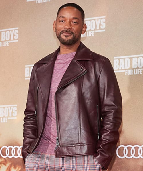 Will Smith Bad Boys Premiere Leather Jacket