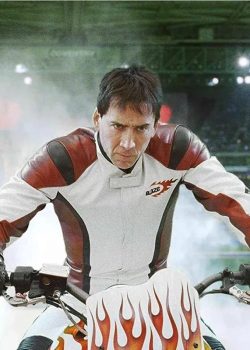 Nicolas Cage Ghost Rider Biker Leather Jacket