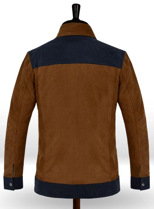 Cristiano Ronaldo suede Leather Jacket - Image 5