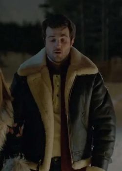 Beau Mirchoff The Finnish Line 2024 Black Leather Jacket