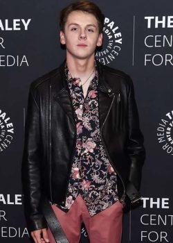 Eli Moskowitz Cobra Kai Black Leather Jacket