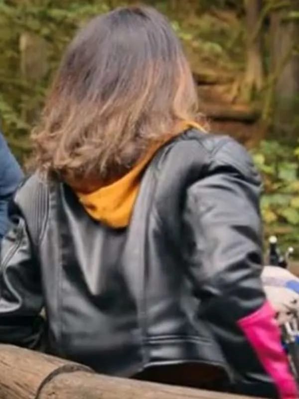 Kaia Bryant Virgin River S05 Leather Jacket - Image 2