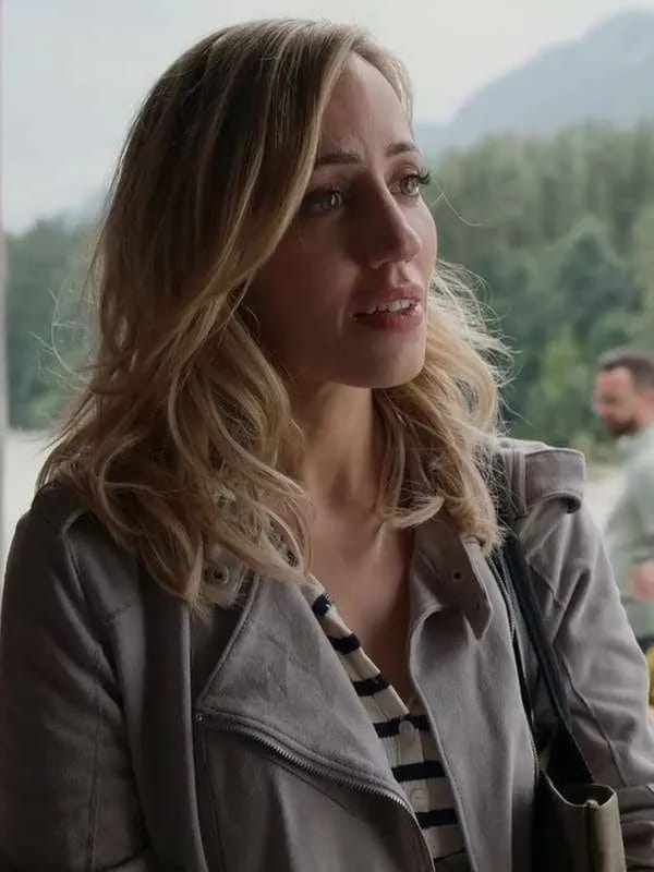 Brie Sheridan Virgin River S05 Suede Leather Jacket