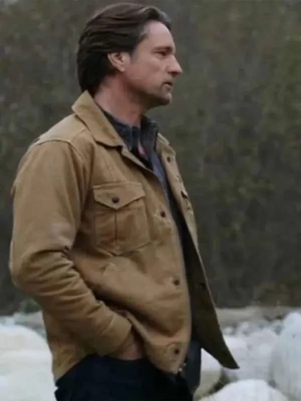 Jack Sheridan Virgin River Khaki Jacket - Image 2