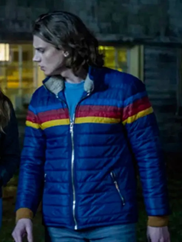 Nancy Drew Ace Blue Puffer Jacket