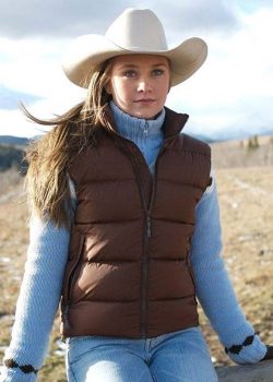 Amy Fleming Heartland Puffer Vest