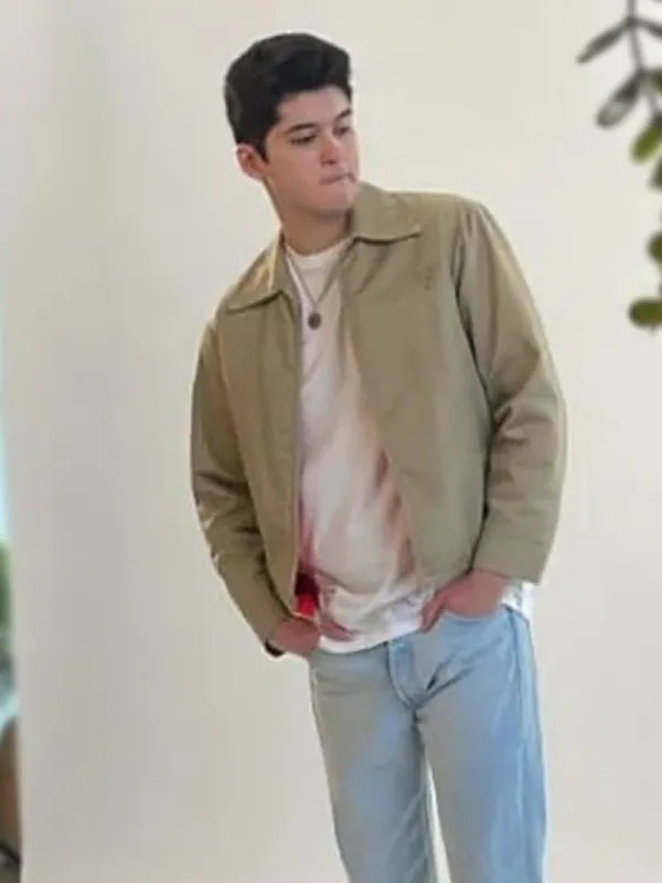 Aristotle and Dante Discover the Secrets of the Universe Max Pelayo Beige Jacket