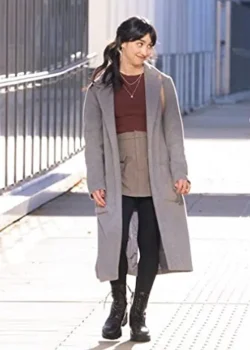 Beautiful Disaster 2023 Libe Barer Grey Coat