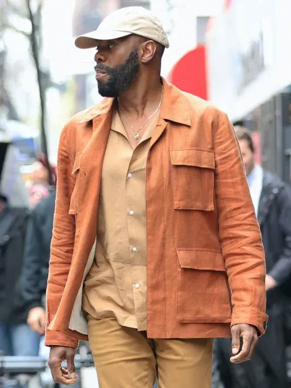 Muncie Daniels The Madness 2024 Orange Cotton Jacket