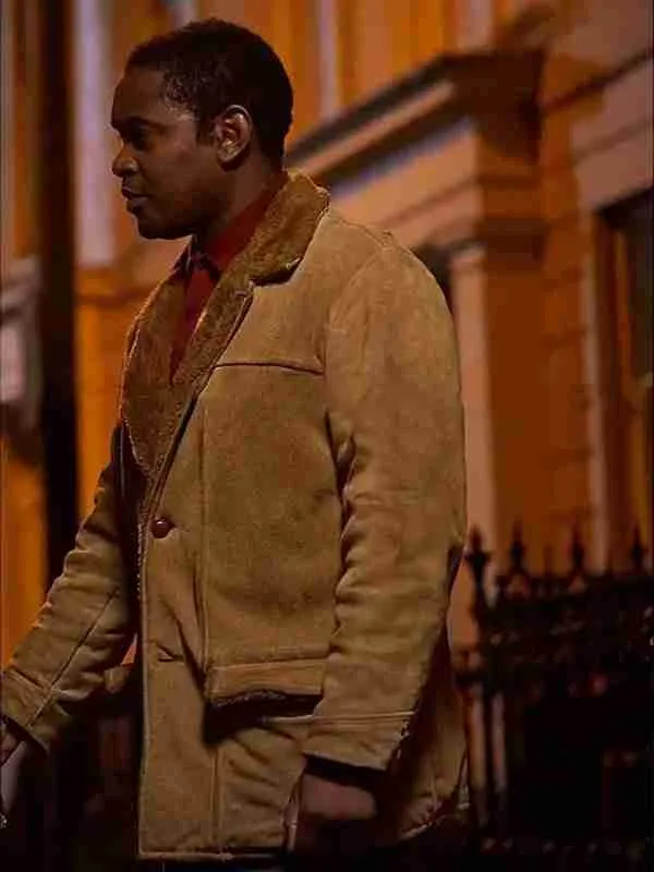 Dead Shot Aml Ameen Brown Leather Jacket