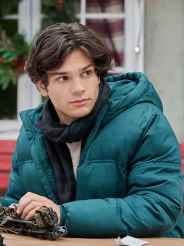 Dorian Giordano A Dance in the Snow Puffer Hooded Jacket