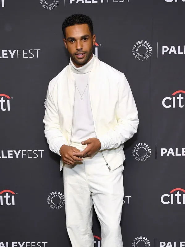 Lucien Laviscount Emily in Paris Bomber Jacket