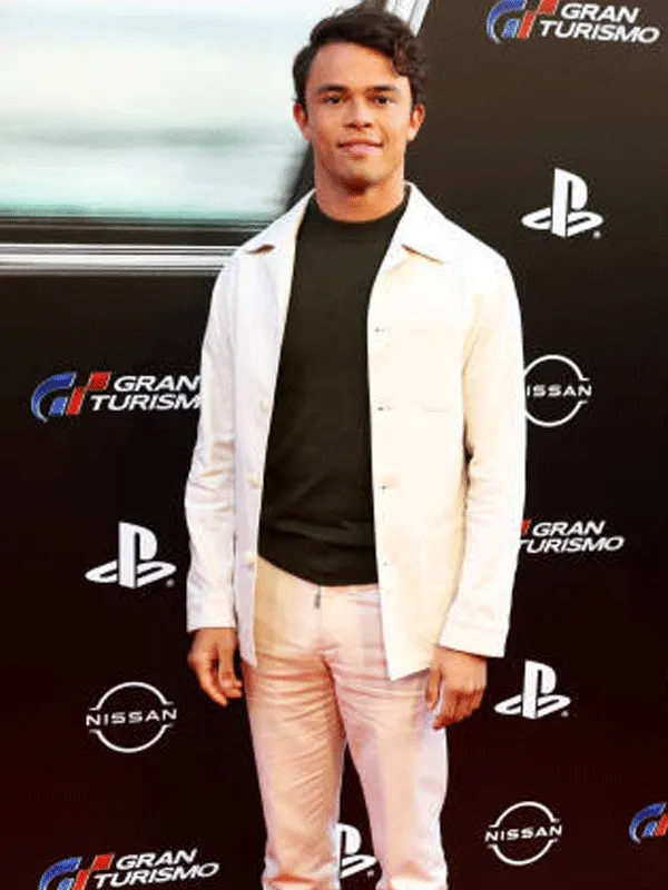 Nyck de Vries Gran Turismo (2023) White Blazer - Image 2