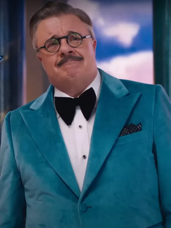 Nathan Lane Dicks The Musical Blue Blazer