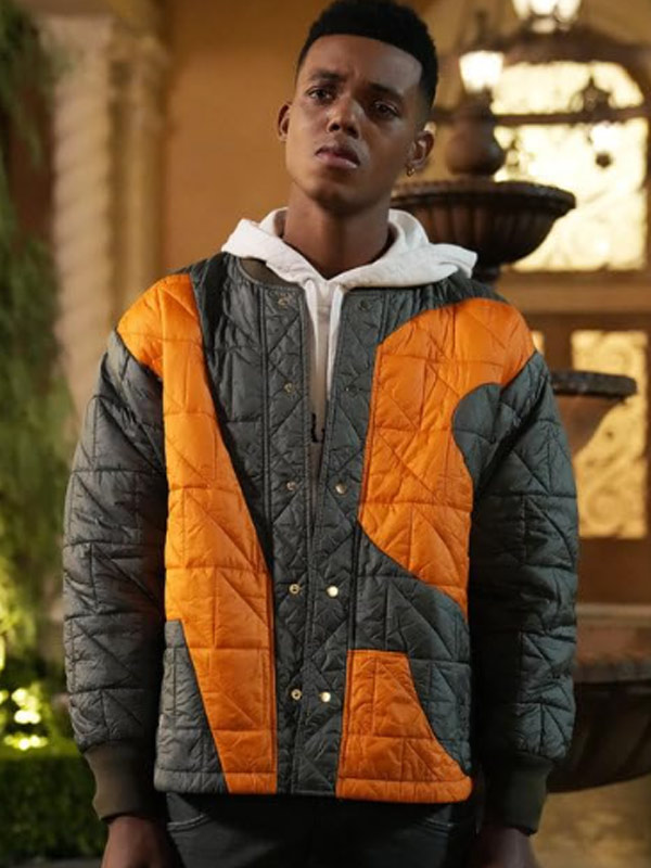 Jabari-Banks-Bel-Air-Quilted-Bomber-Jacket
