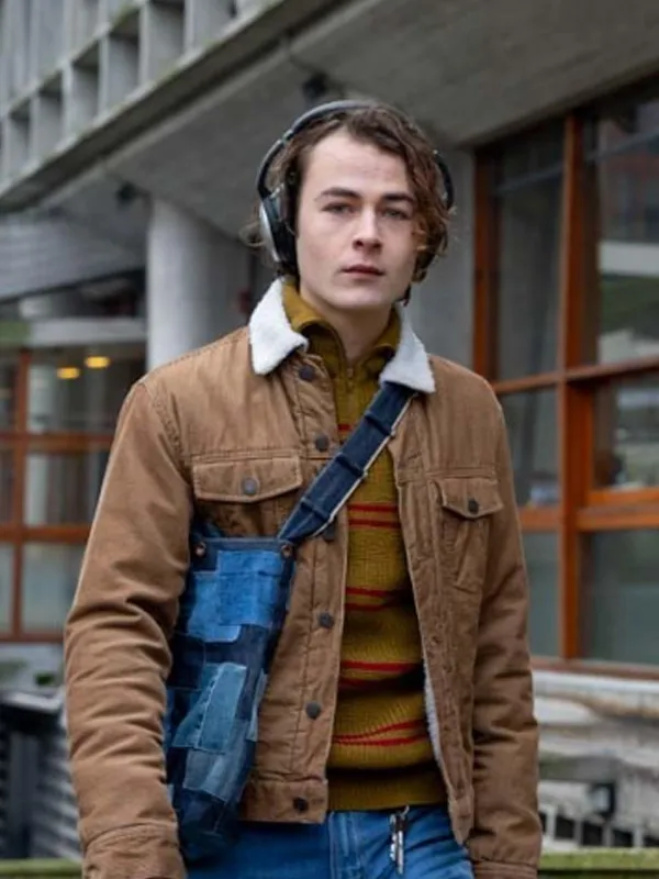 Julius Koppers Nemesis Brown Shearling Jacket