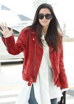 Jun Ji-hyun Red Jacket