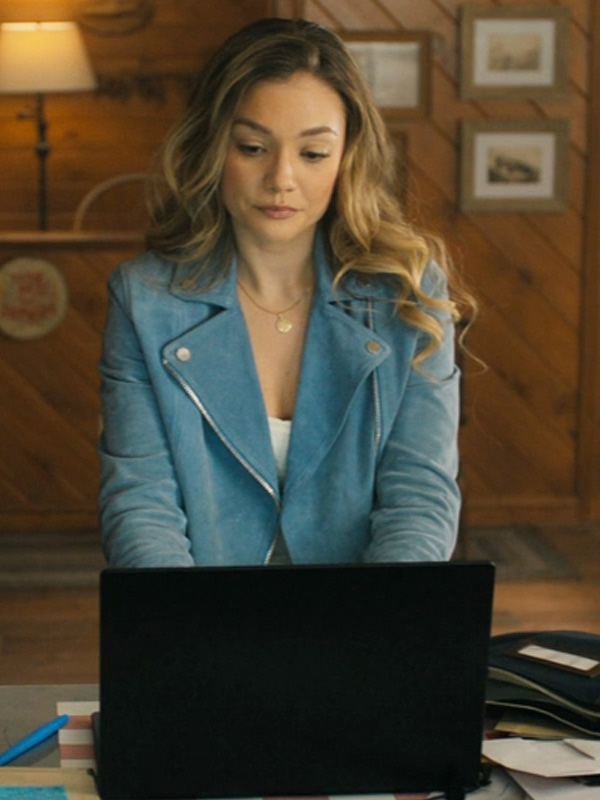 Lola-Gunderson-Sullivans-Crossing-Blue-Suede-Leather-Jacket