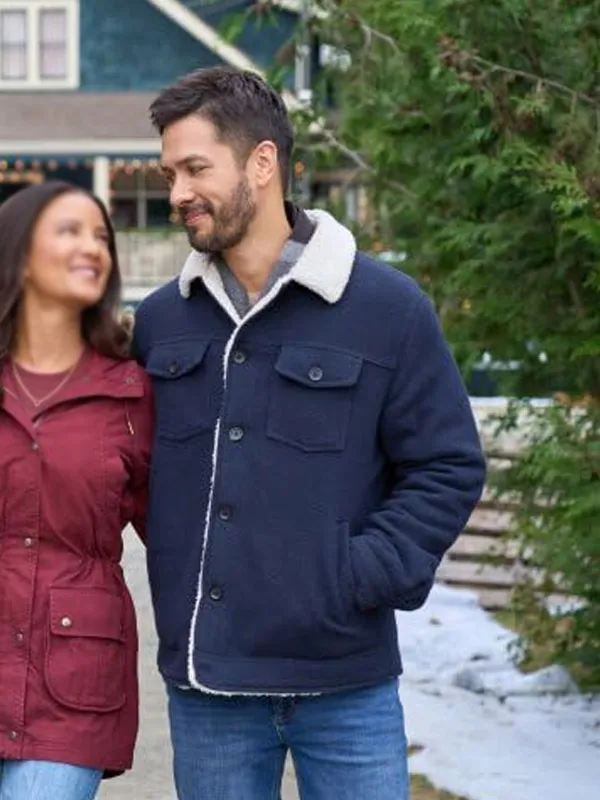 Marco Grazzini Christmas Under the Lights Blue Jacket