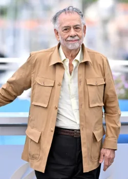 Megalopolis Francis Ford Coppola Camel Brown Cotton Jacket