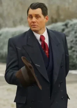 A Biltmore Christmas Kristoffer Polaha Wool Coat