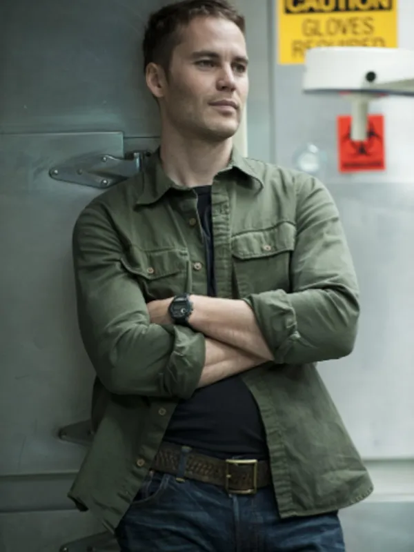 Officer Paul Woodrugh True Detective S02 Green Jacket