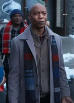 Peter Bryant A Reason for the Season Grey Wool Coat