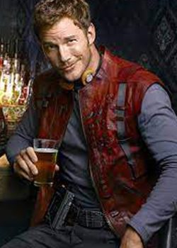 Guardians of the Galaxy Volume 2 Star Lord Leather Vest