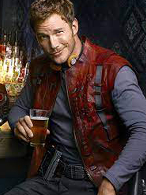 Peter-Quill-Guardians-of-the-Galaxy-Volume-2-Brown-Leather-Vest