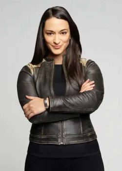 Resident Alien Asta Twelvetrees Black Leather Jacket