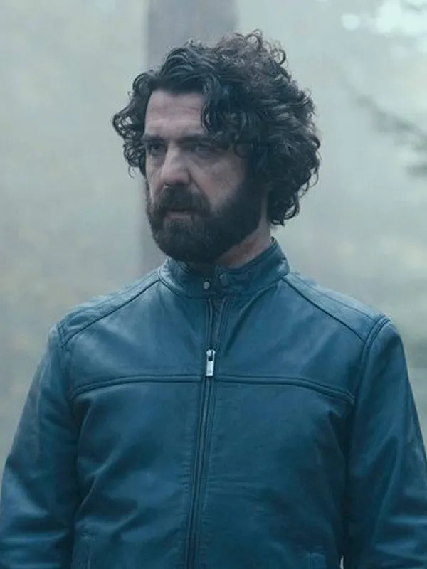 Paul Ready The Bastard Son & The Devil Himself Blue Leather Jacket