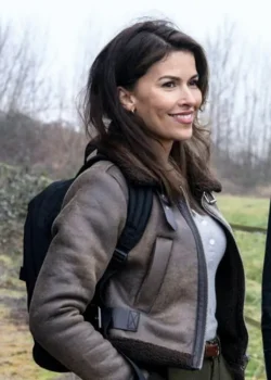 Tracker 2024 Billie Matalon Shearling Leather Jacket