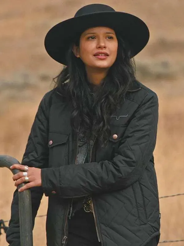 Avery Yellowstone S04 Black Quilted Jacket - Image 2