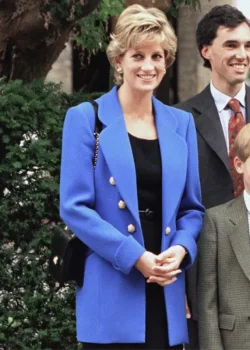 The Crown S05 Princess Diana Wool Coat