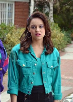 Erica Goldberg The Goldbergs Blue Fringe Jacket