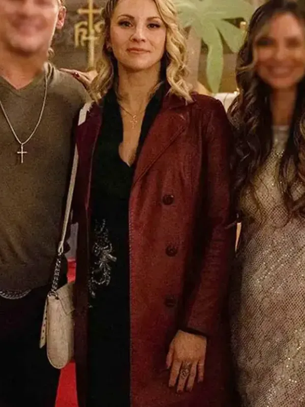 Country Hearts Christmas Lanie McAuley Maroon Coat