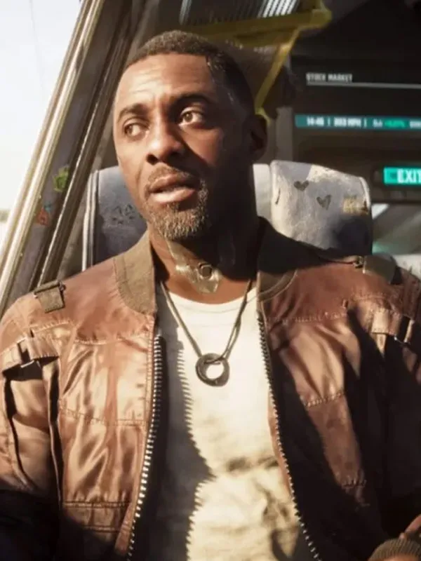 Cyberpunk 2077 Phantom Liberty Solomon Reed Brown Jacket