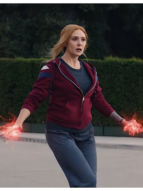Elizabeth Olsen WandaVision Hoodie - Image 2