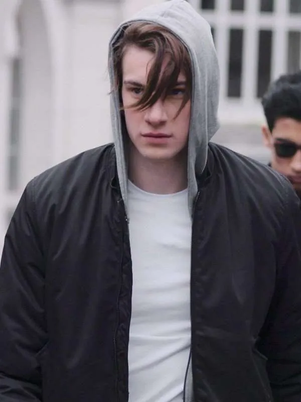 Thomas Hayes Skam Black Hooded Jacket