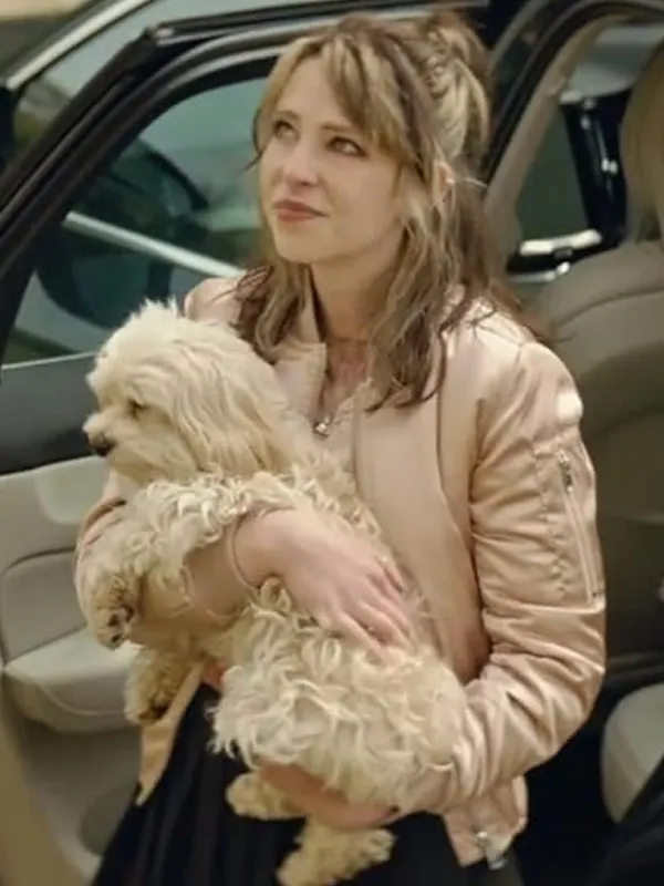 Wolf S01 Lucia Pink Bomber Jacket